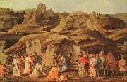 Filippino Lippi The Adoration of the Kings oil on canvas